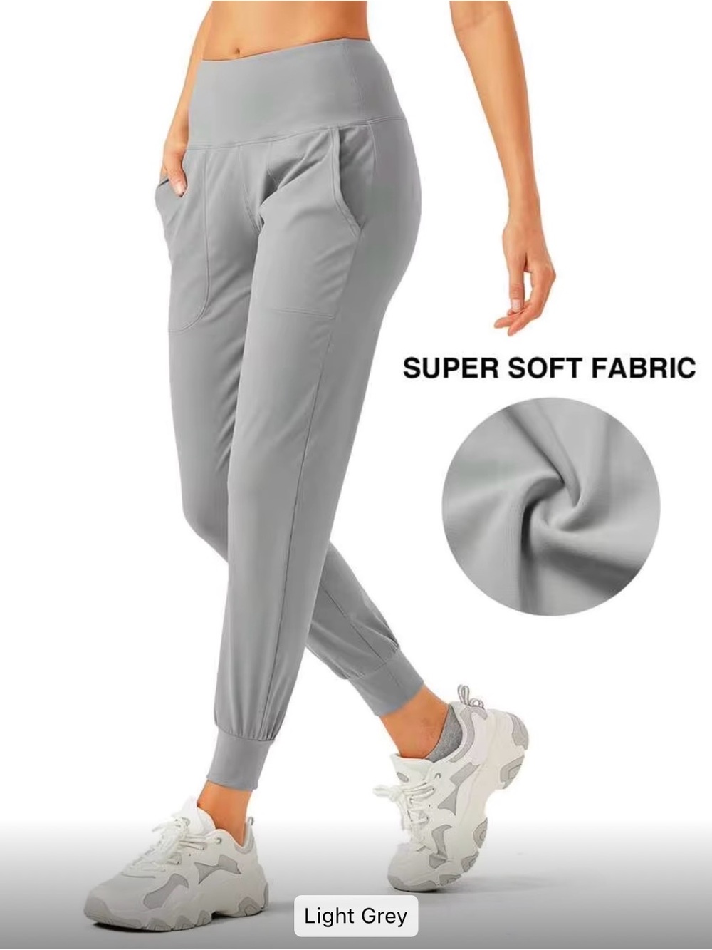 A547 Laundry By Shelli Segal Women’s Gray Jogger High waist Sweatpants NWT SMALL